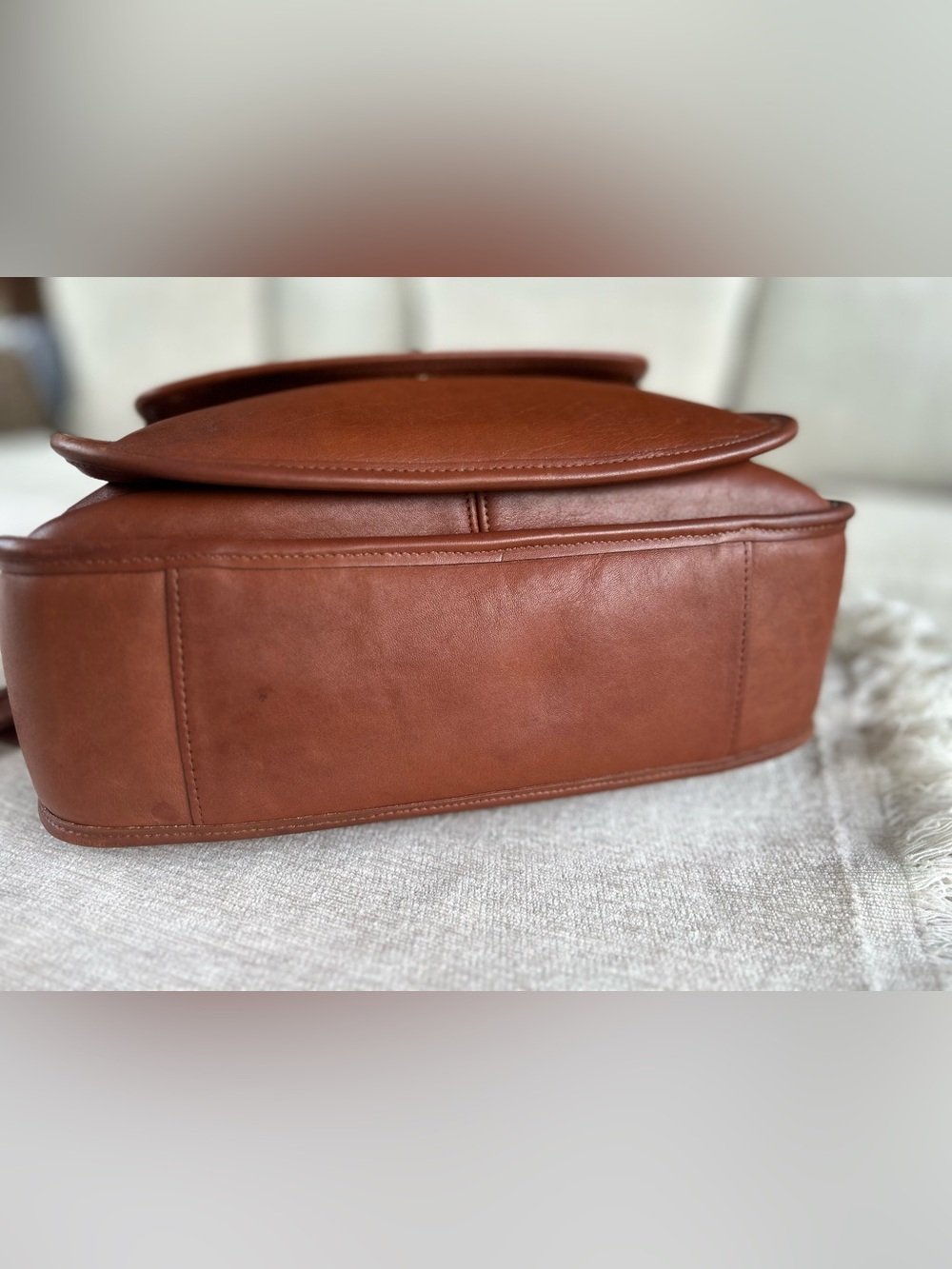 EUC Vintage Coach Taft British Tan - Picture 13 of 16
